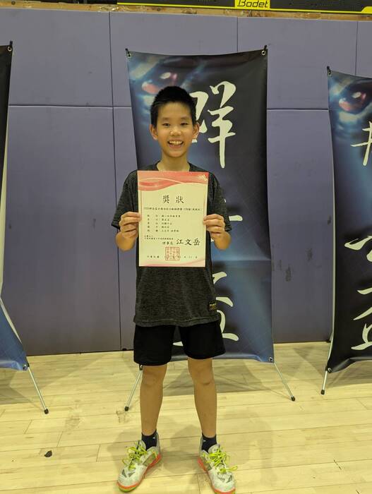 [校外體育-校代表隊]恭喜羽球隊參加「2026群岳盃全國羽球分齡錦標賽-228場（風城站）」，榮獲1個第五名佳績。圖片
