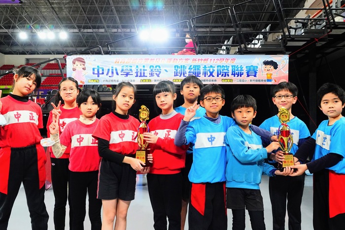 [校外體育-校代表隊]恭喜408跳繩隊參加「新竹縣112學年度中小學跳繩校際聯賽」，榮獲2個第三名佳績。圖片